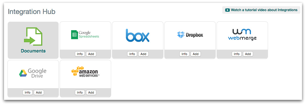 File Upload Storage Integrations