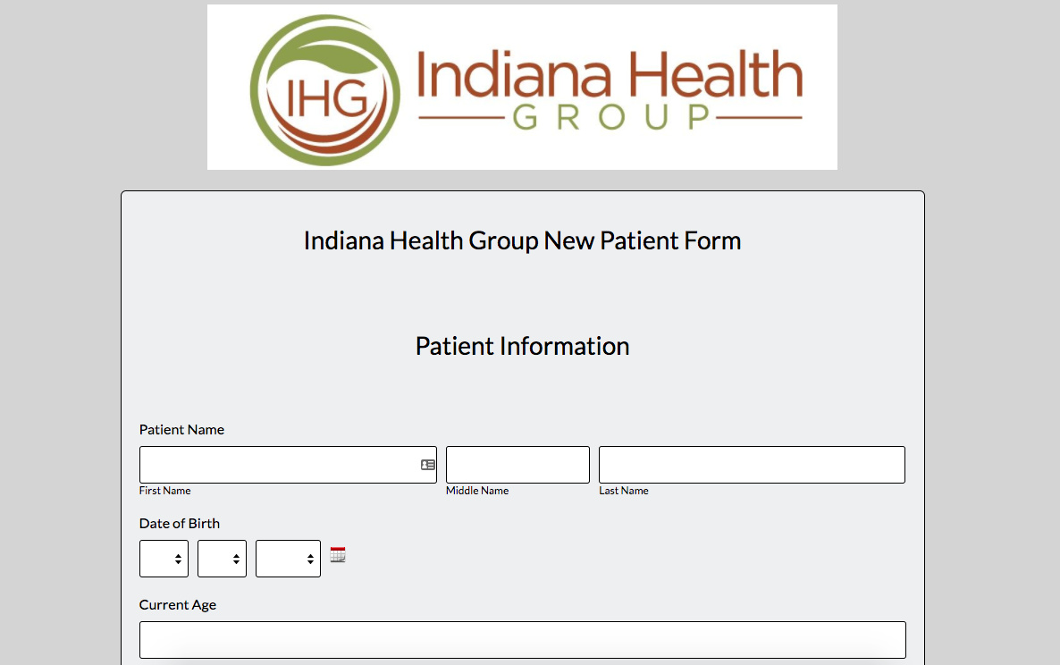 IHG Patient Registration Form