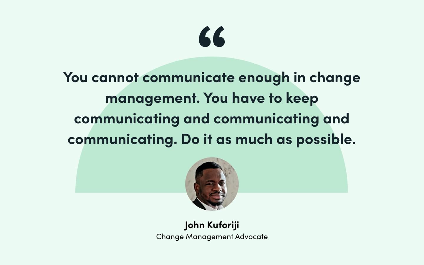 John Kuforiji quote