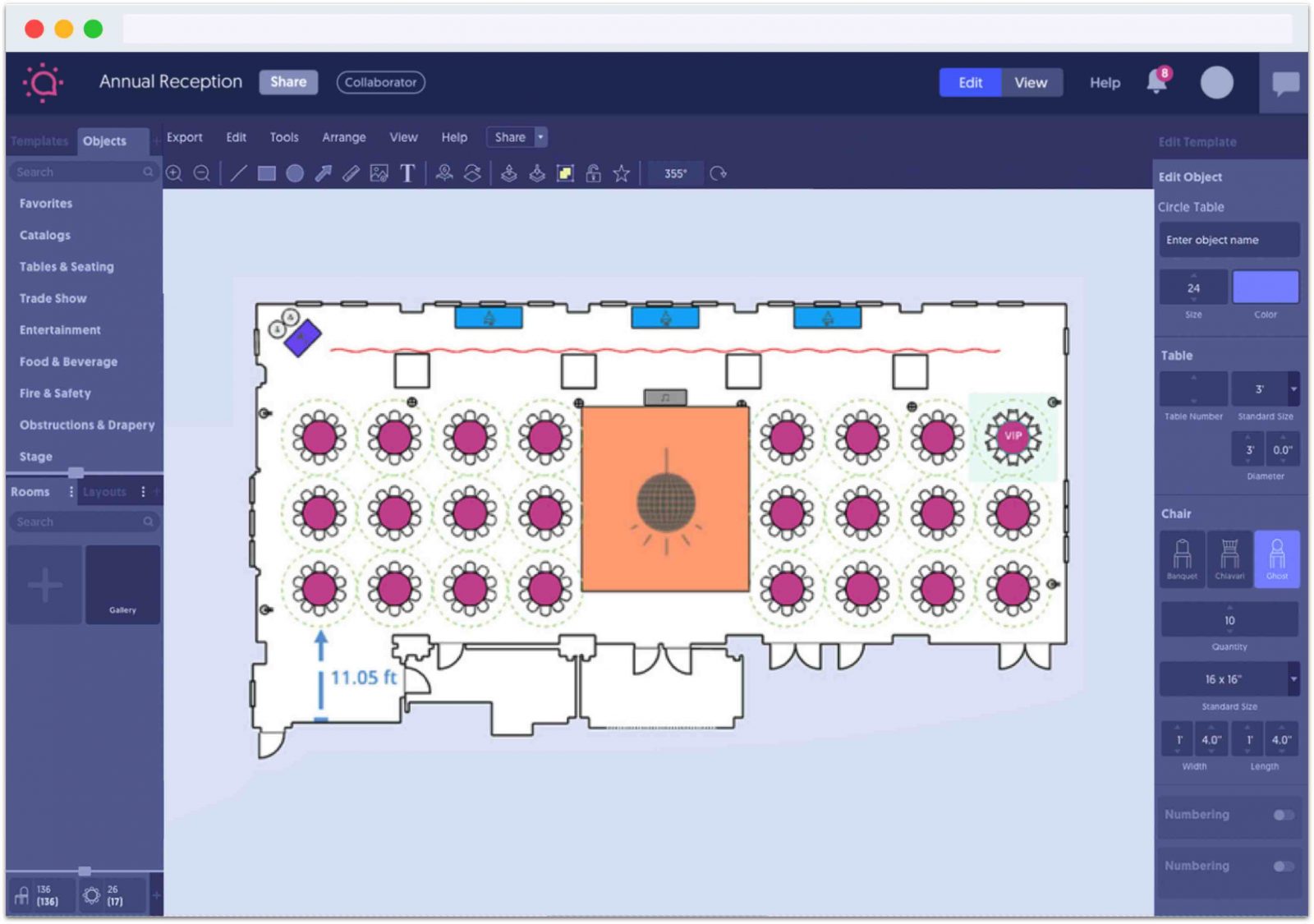 social tables event diagramming