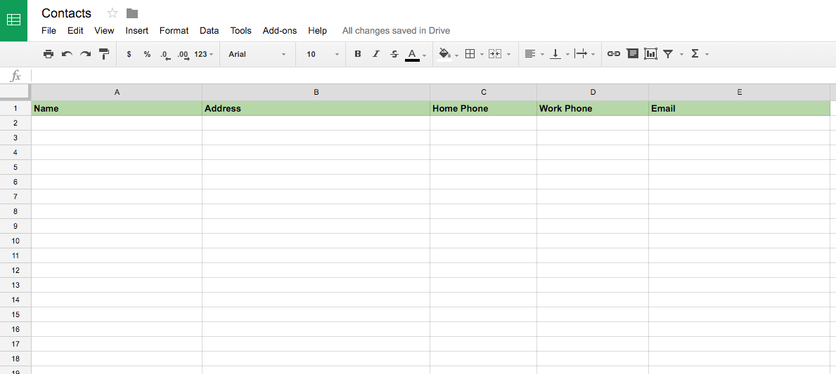Connect Google Sheets with Formstack