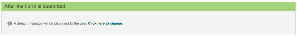 Formstack Form Submit Action