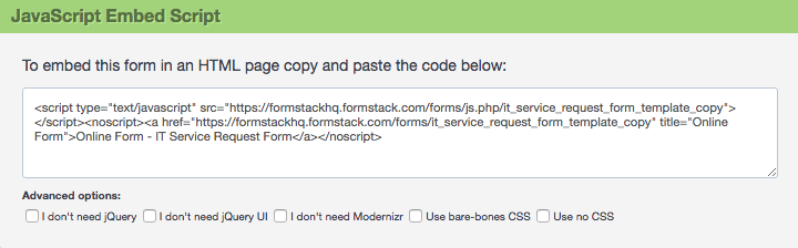 formstack javascript embed code