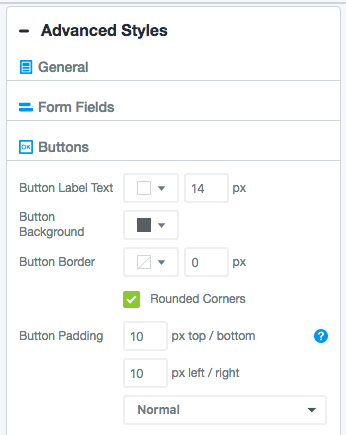 Advanced Styles for Form Themes