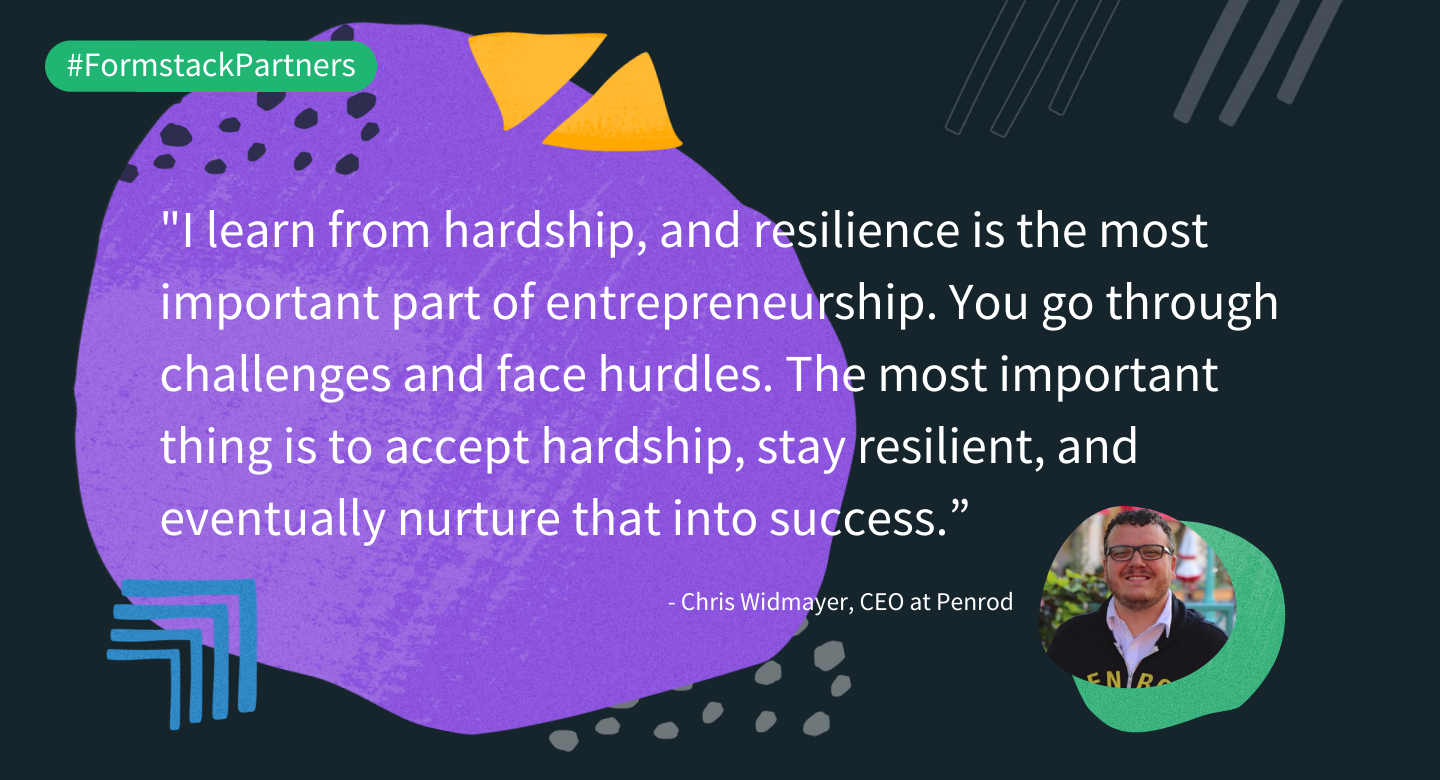Chris Widmayer of Penrod discusses resiliency in entrepreneurship.